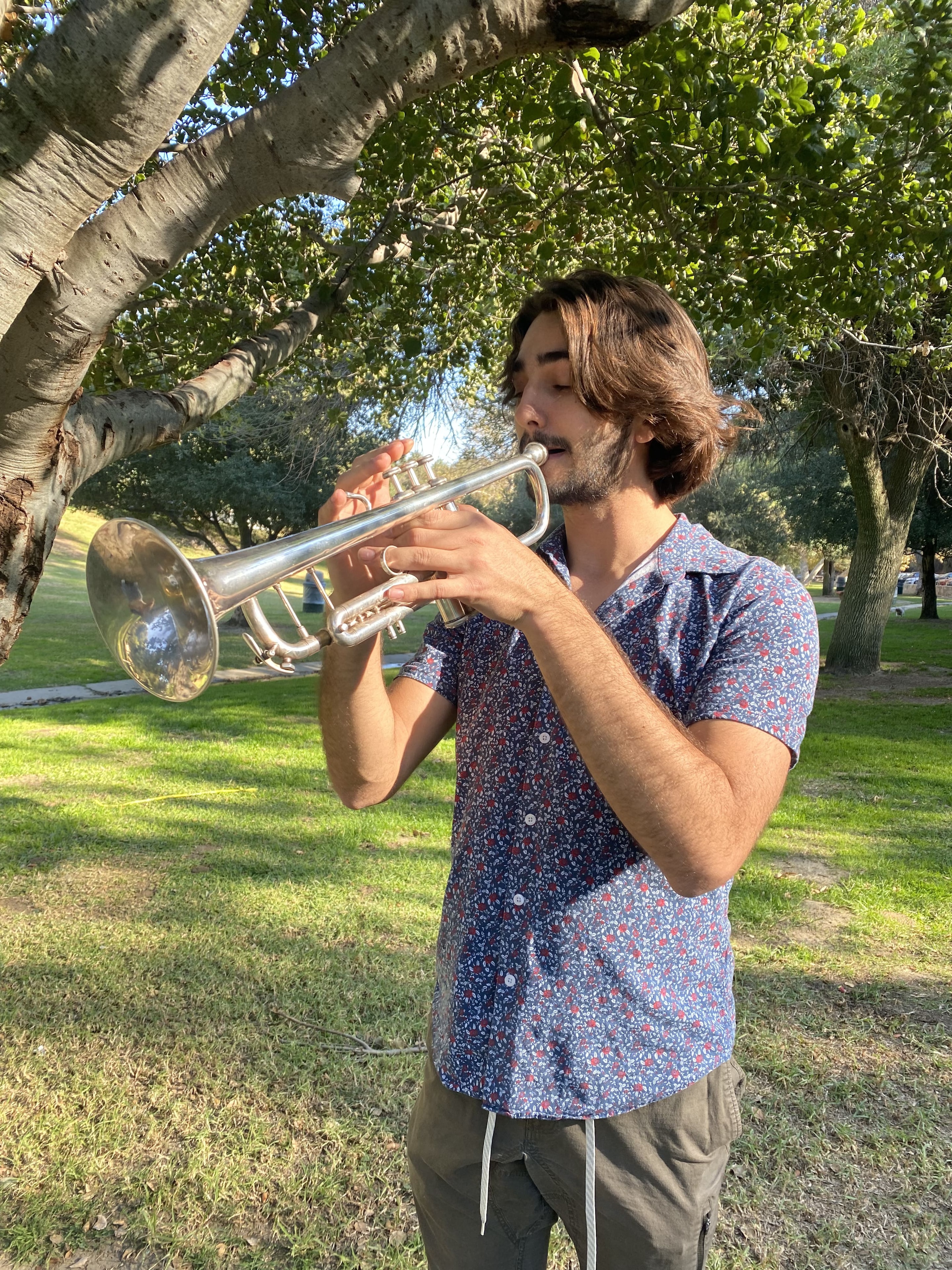 In Griffith Park, Los Angeles during Footprints Musical Festival, an indie musical festival produced by myself along with musicians Sarah Hsiao and Kiko Torres-Velasco to showcase emerging young talent and raise awareness for climate change