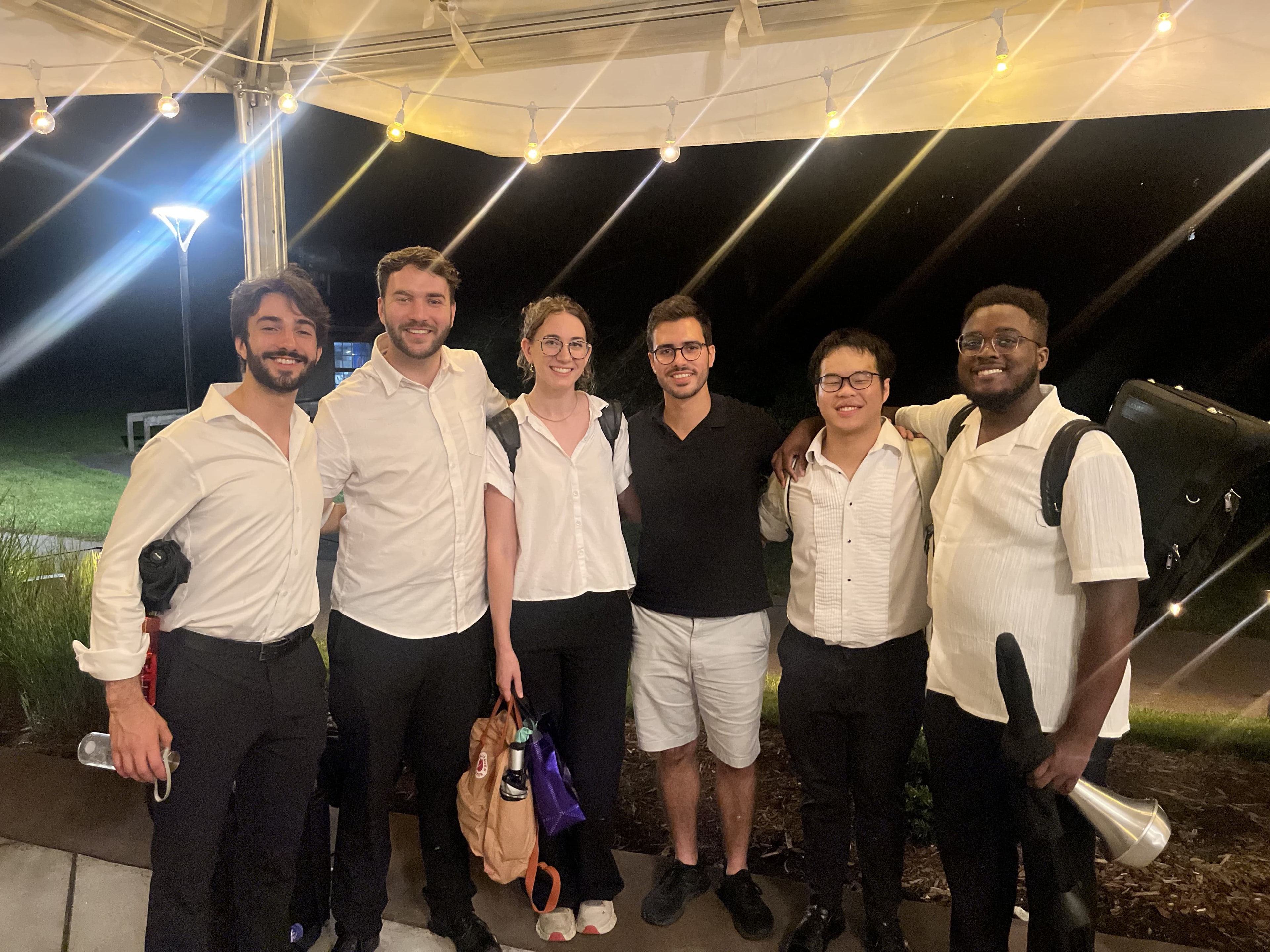 Brevard Music Center's New Music Brass Quintet with composer Alexandros Darna